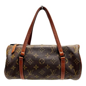 ☆☆ LOUIS VUITTON ルイヴィトン モノグラム パピヨン26 M51366 ブラウン ハンドバッグ レディース ゴールド金具 傷や汚れあり