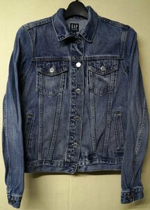 ◆ギャップ GAP DENIM ウォッシュ加工 デニムジャケット◆サイズS◆