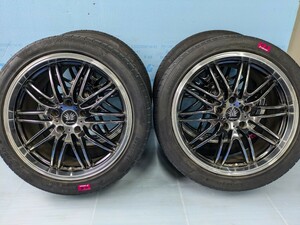 レアマイスター（Lehrmeister）18×7.5J+47 5穴 PCD114.3 PIRELLE Cinturato P1 225/45R18