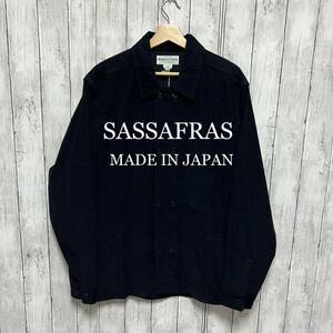 未使用タグ付き！SASSAFRAS Blower Half カバーオール！