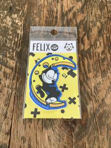 FELIX ダイカットミニステッカー　月でお昼寝　FLX009