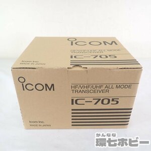 0KH31◆未使用 ICOM/アイコム IC-705 HF/VHF/UHF オールモード トランシーバー 動作未確認/無線機 送:-/80