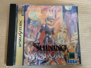 シャイニング・ウィズダム/Shining Wisdom 取り扱い説明書付き/セガサターン ゲームソフト/アクションロールプレイングゲーム/D326070