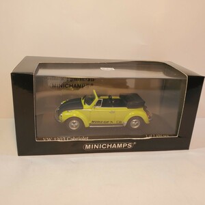 MINICHAMPS 1 /43「VW 1303 Cabriolet 1974 GREEN」ビートル カブリオレ 新品未使用 663