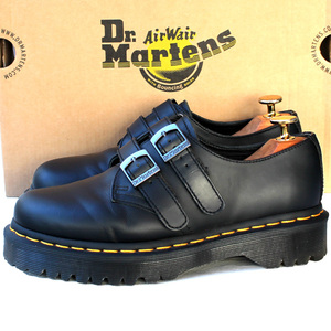 Dr.MARTENS ドクターマーチン★1461 ALT UK5=24 ダブルストラップシューズ アルト 厚底 ブラック レア fk i-948