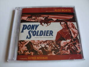 未開封新品　アレックス ・ノース「PONY SOLDIER」OST　アルフレッド・ニューマン指揮　14曲　VARESE SARABANDE 輸入盤 