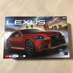 レクサス　LS460 Fスポーツ　RED フルファンクションラジオコントロールカー　27MHz LEXUS