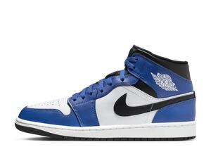 Nike Air Jordan 1 Mid "Game Royal/White/Black" 29.5cm DQ8426-402