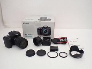 【良品】Canon キヤノン デジタル一眼レフカメラ EOS 90D EF-S 18-135 IS USM レンズキット レンズ/バッテリー/説明書/元箱付 ∽ 7053B-1