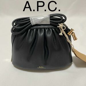 【新品】A.P.C. アーペーセー スモール クラッチバッグ ショルダーバッグ ブラック