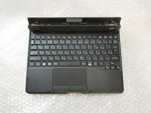 FMV-NKB40 富士通 タブレット ARROWS Tab 用 純正 軽量スリムキーボード（Fujitsu WQ2/E1・WQ2/F1・Q5010・Q5011 等 専用）