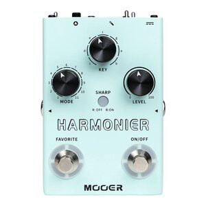 最落無し! Mooer　MVP2 Harmonier　/ a47604　コンパクトで扱いやすいヴォーカル・ギター用のエフェクトペダル！　1円