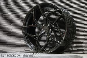 22インチ 4本セット 99-4 T&T forged 鍛造 色・PCD・オフセットなど自由にカスタム オーダー ホイール 15～26インチ選択可 多数の車種対応