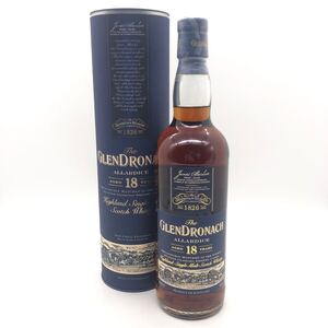 【未開栓】 GLENDRONACH グレンドロナック 18年 アラダイス スコッチ ウイスキー 700ml 46% 箱