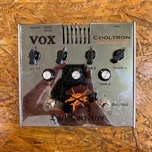 【現状品】VOX COOLTRON デュアル・オーバードライブ 「Duel Overdrive」（CT-07DO）エフェクター