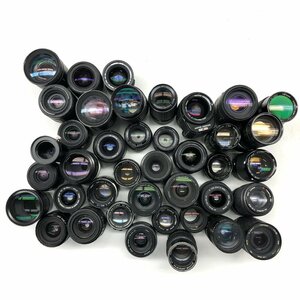 1円～/MINOLTA/CANON/TAMRON/NIKON/PENTAX/etc.../LENS/レンズ/40点/まとめ/一眼レフカメラ/カメラ/アクセサリー/中古/大量/ジャンク/S034