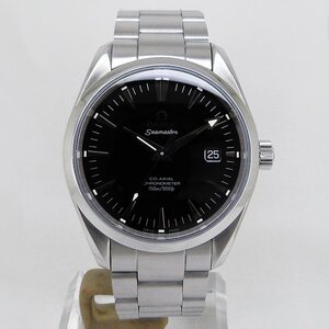 中古オメガ【OMEGA】 2503.50 シーマスターアクアテラ コーアクシャル 39mm ブラック