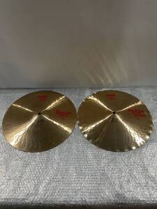 PAISTE/パイステ/2002/SOUND EDGE/HiHat/ペア/トップ/ボトム/ハイハットシンバル/15インチ/ドラム/1219k