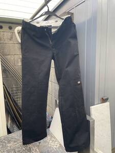 Dickies　ディッキーズ　Loose Fit　ルーズフィット　ワークパンツ　チノパン　ブラック　W30　L32