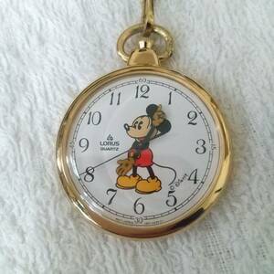 LORUS ミッキーマウス 懐中時計