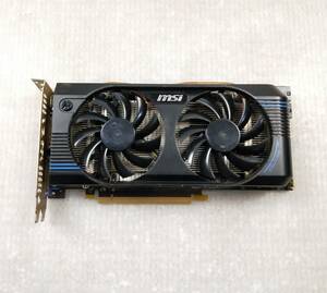 【中古パーツ】MSI N560GTX MiniHDMI/DVI グラフィックポード /ビデオカード PCI-E ■XK843-2