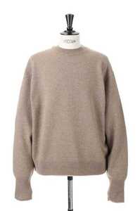 blurhms ブラームス Cashmere Knit NaturalBrown　size3