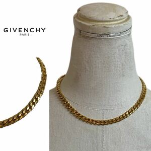 GIVENCHY PARIS VINTAGE ジバンシイ パリス ヴィンテージ 1980s アクセサリー ジュエリー チェーンネックレス ゴールド アーカイブ