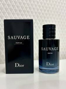 G「23740」Dior ディオール　SAUVAGE ソヴァージュ　パルファン　60ml　残量約8割