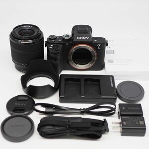 ■1647ショット■ SONY α7II ズームレンズキット ブラック ILCE-7M2K ■ほぼ新品■