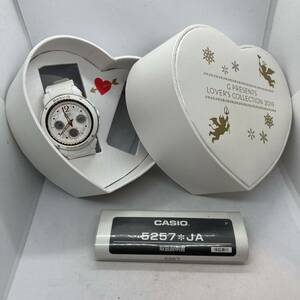327-0181 CASIO カシオ Baby-G 腕時計 BGA-150LG ラバーベルト ホワイト 稼働品 