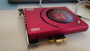 ゆみ☆CREATIVE クリエイティブ Sound Blaster Z PCI Expressオーディオ SBX SB1500