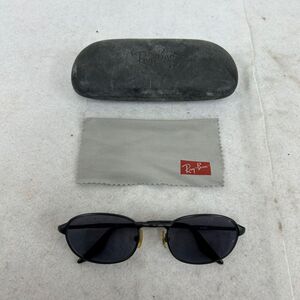 N423-O53-1045◎ Ray-Ban レイバン 度入り サングラス W2964 メガネ 眼鏡 アイウェア ケース/クロス付き 約正面13.5×テンプル13cm ⑩