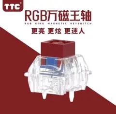 【新品、未使用】TTC RGB万磁王軸（61pcs）