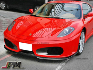 フェラーリ F430 / F430 スパイダー 2004-2009 HM STYLE カーボン フロント リップ スポイラー