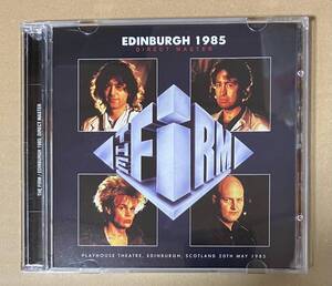 中古CD THE FIRM / EDINBURGH 1985 (2枚組CD)