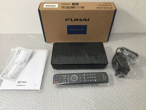 ●営KZ566-80【未使用保管品】FUNAI・新4K衛星放送対応テレビチューナー・FT-4KS10 船井電機株式会社・テレビ4Kチューナー