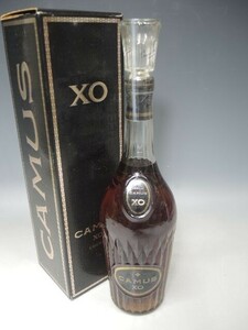 223/○コニャック カミュ XO ロングネック COGNAC CAMUS 未開栓 古酒 ブランデー 箱付