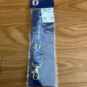 サッカー 日本代表 (SAMURAI BLUE)ネックストラップ 新品 未開封 ②