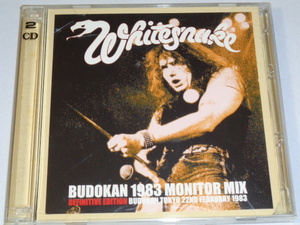WHITESNAKE/BUDOKAN　1983　MONITOR MIX　SOUNDBOARD　 2CD