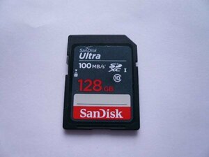 SanDisk　Ultra　SDXCカード　128GB