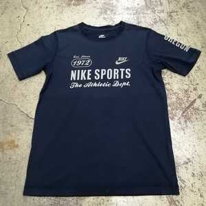 nike　ナイキ　半袖　Tシャツ fitdry 紺 s 八　f1