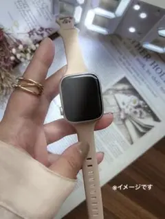 Apple Watchアップルウォッチラバーバンド交換おしゃれ