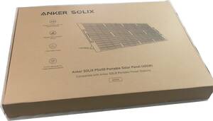 未使用 Anker Solix PS400 Portable Solar Panel ソーラーパネル 400W 防塵防水IP67対応 折り畳み式 A2433