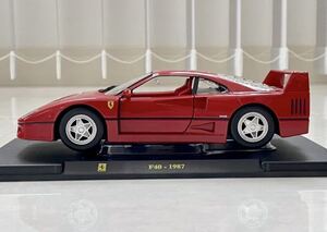 フェラーリ F40 ミニカー ブラーゴ 1/24 Ferrari