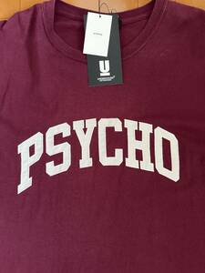 アンダーカバー　UNDERCOVER 22AW UC2B9807　PSYCHO S／S Tee ボルドー XL ジョニオ着　