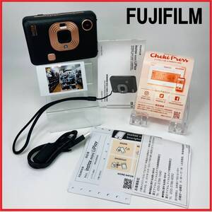 【限定1品】【現状品】【元箱無し】【シャッターOK】【フラッシュOK】Fujifilm instax mini L iPlay hybrid instant camera／No.9W100828