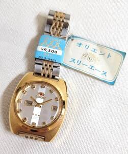 デッドストック品　オリエント　スリーエース　ブレス・タグ付き　ORIENT　AAA