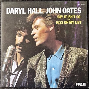 【Disco & Soul 7inch】Daryl Hall & John Oates / Say It Isn