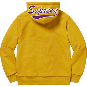 【即決 新品・マスタード Mサイズ】Supreme 18AW Thermal Zip Up Sweatshirt パーカ Mustard レイカーズ コービー Kobe