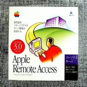 【4644】Apple Remote Access3.0 パーソナルサーバ 未開封 アップル リモート アクセス ダイヤルイン接続 対応(AppleTalk,TCP/IP,PPP,ARAP)